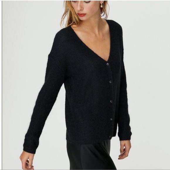 Aritzia Wilfred Front To Back Cardigan Sz S - Picture 3 of 14